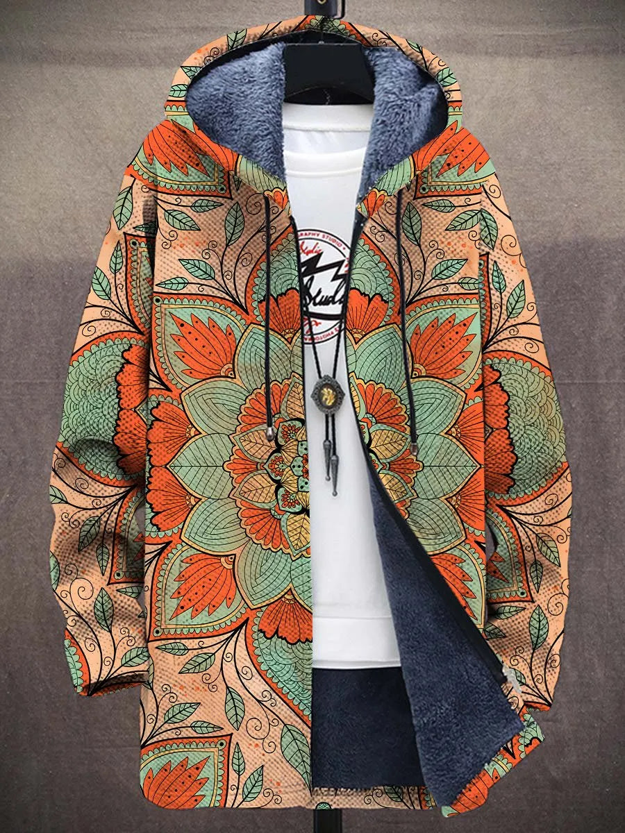 Fabiana Mandala Art Coat – front