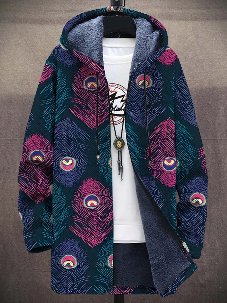 Annabeth Peacock Art Coat – front