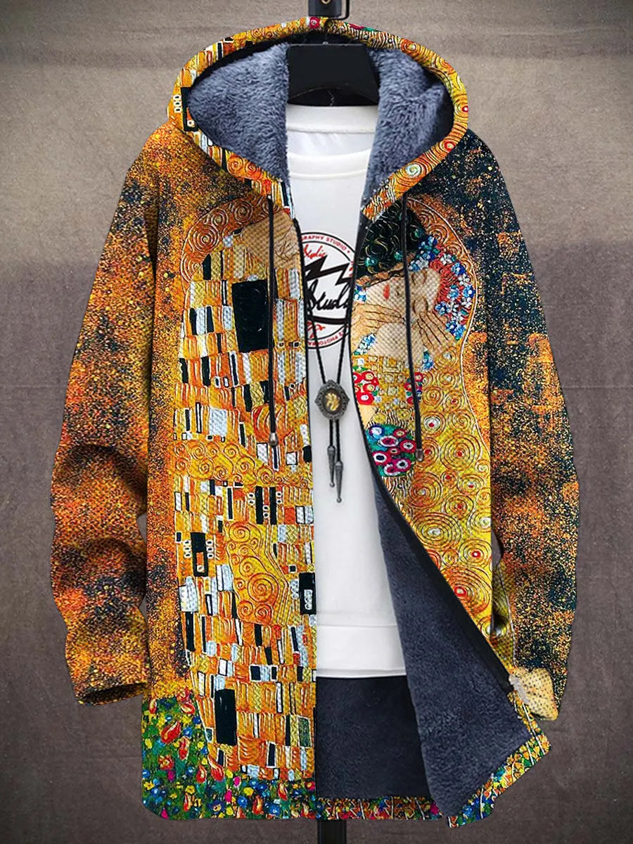 Deirdre Gilded Art Coat – front