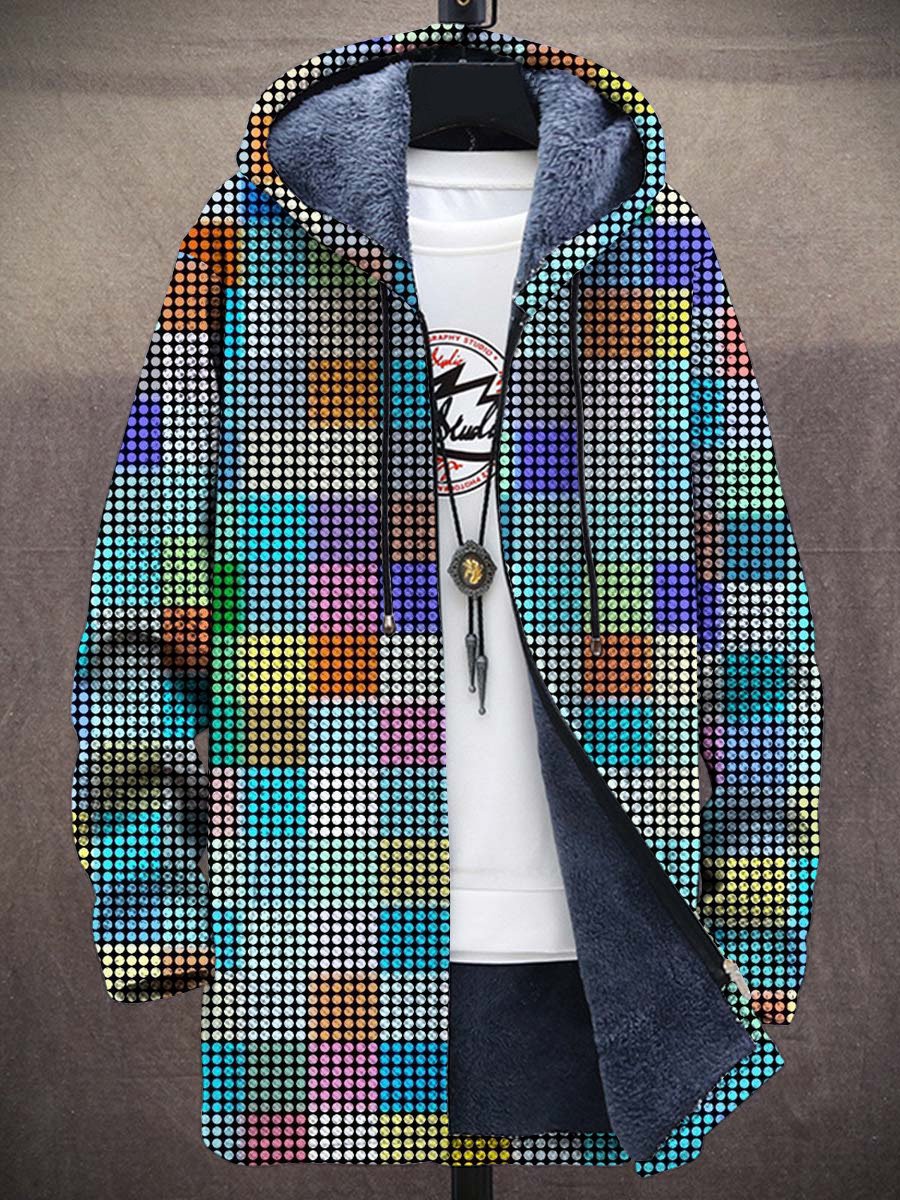 Liesl Mosaic Art Coat – front