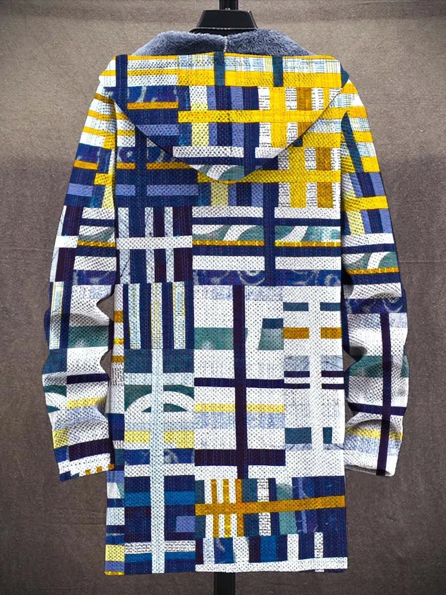 Mafalda Plaid Art Coat – back