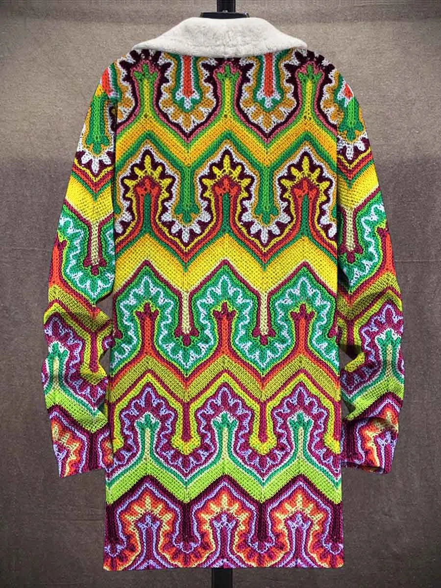 Odile Folk Art Coat – back