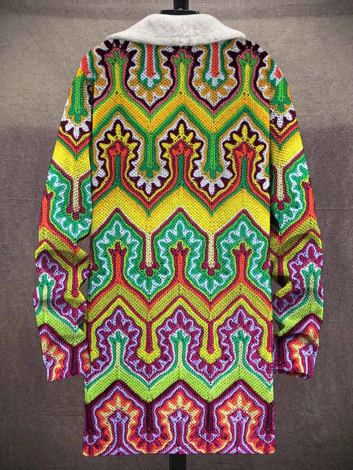Odile Folk Art Coat – back