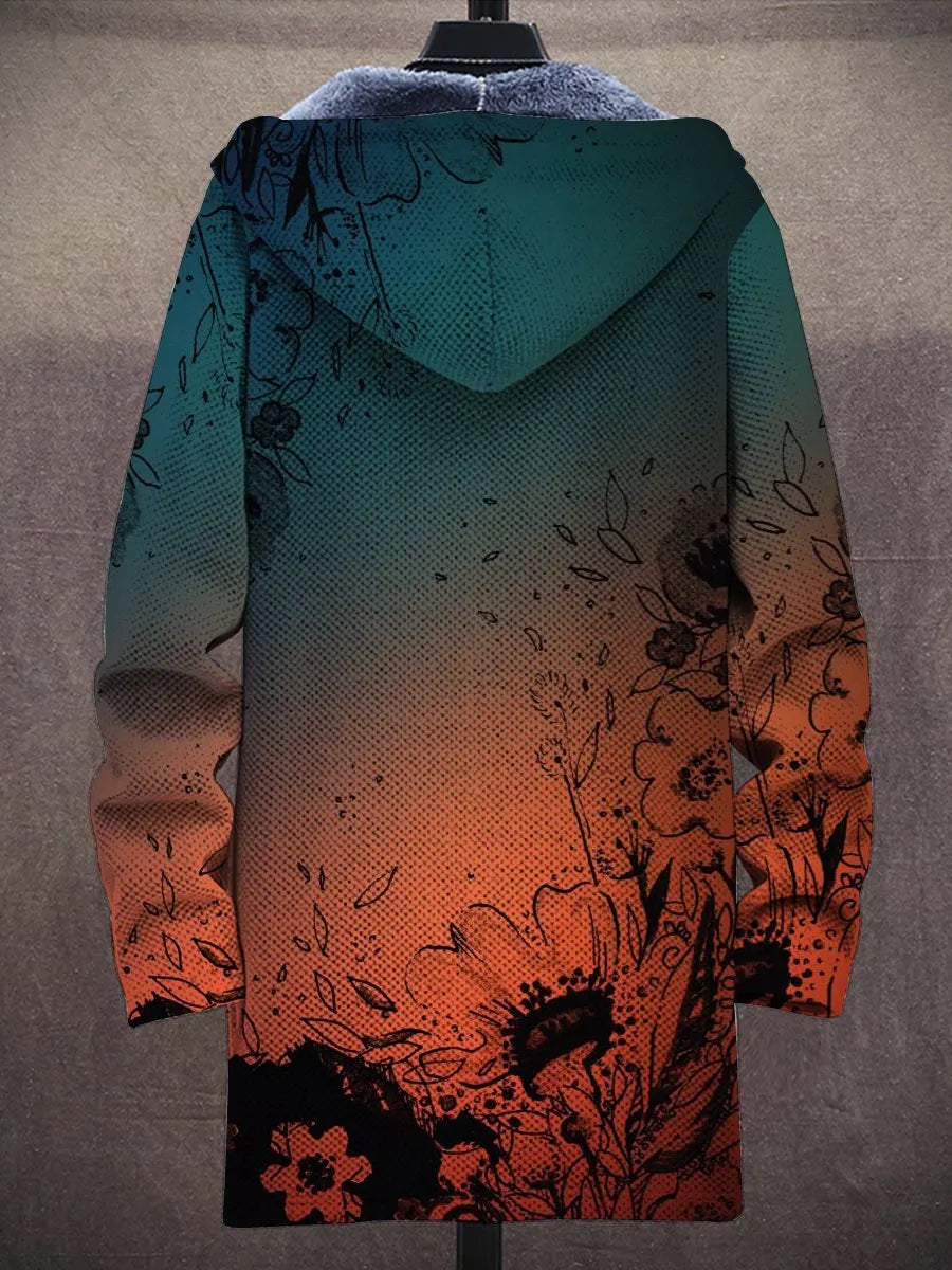 Cora Ombre Art Coat – back