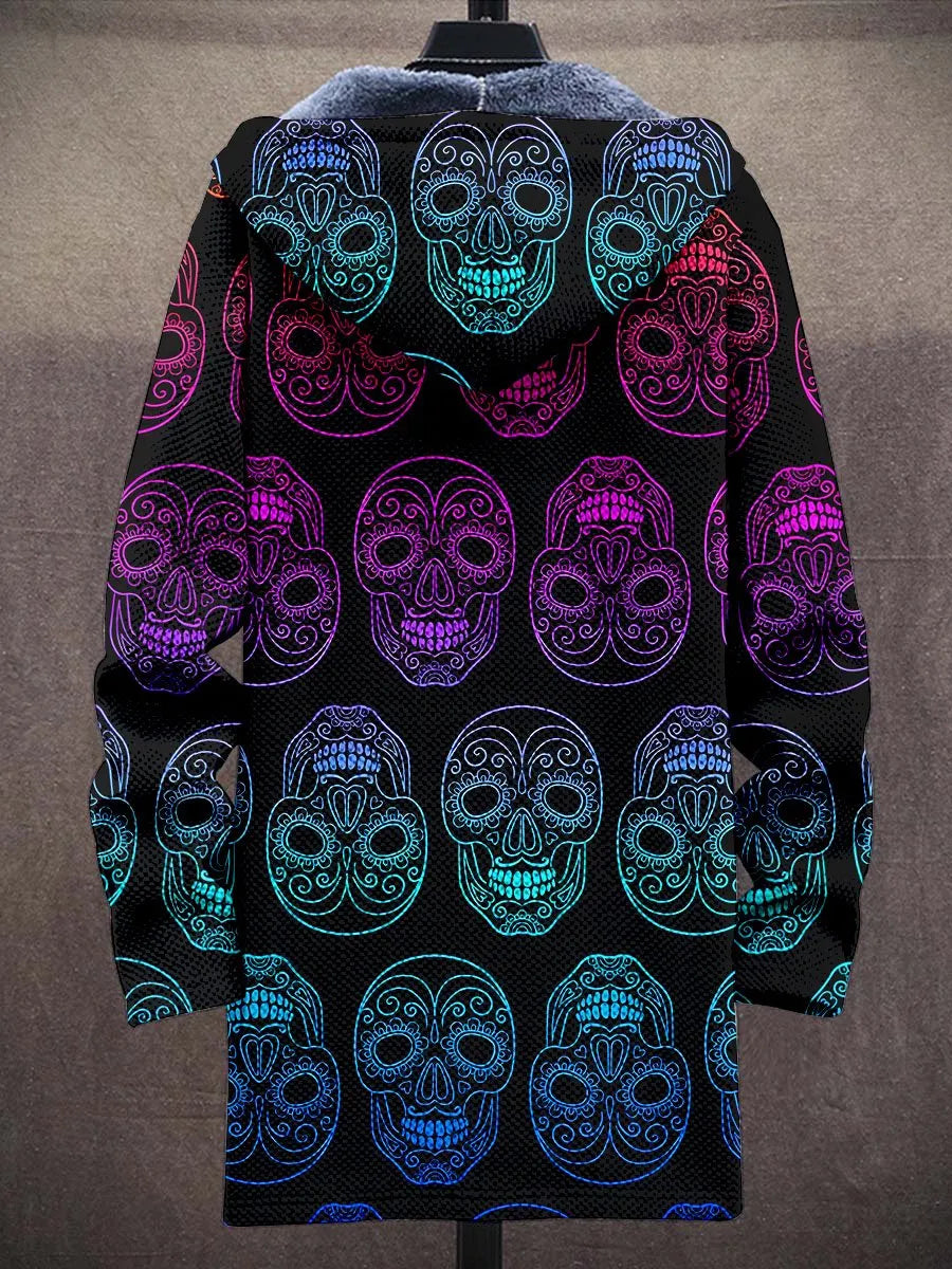 Evadne Neon Art Coat – back
