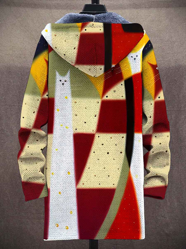 Alba Modern Art Coat – back