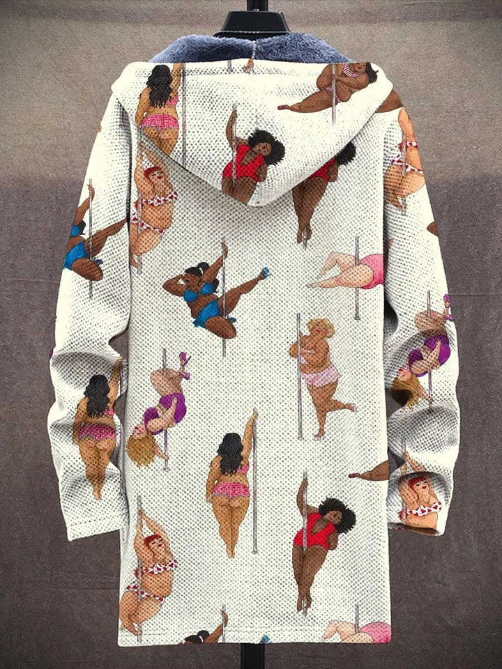 Guinevere Whimsical Art Coat – back