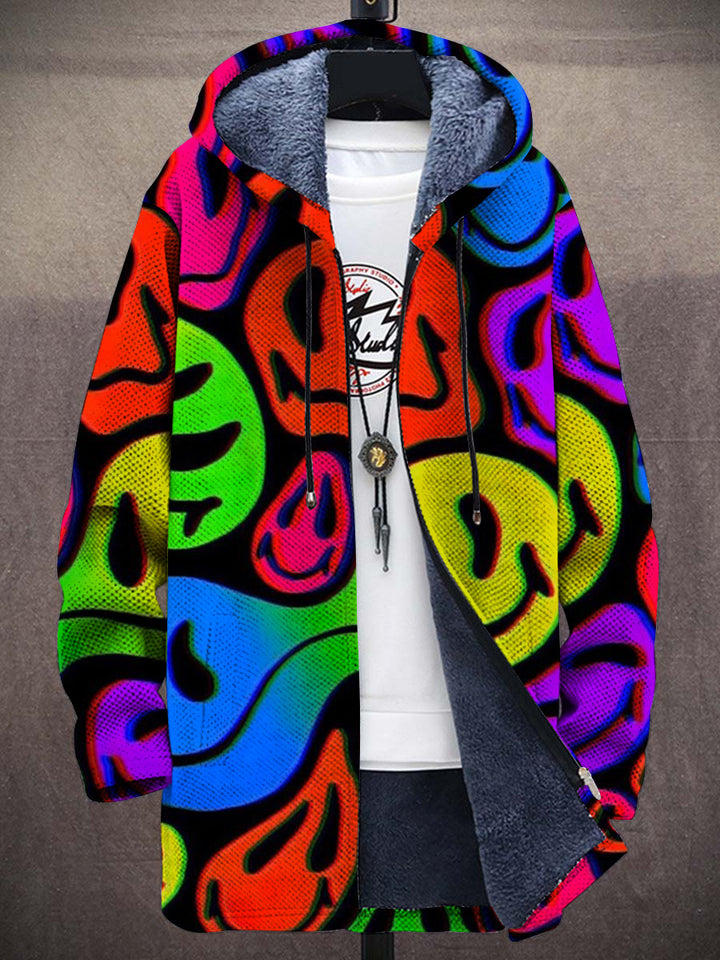 Suzette Psychedelic Art Coat – front