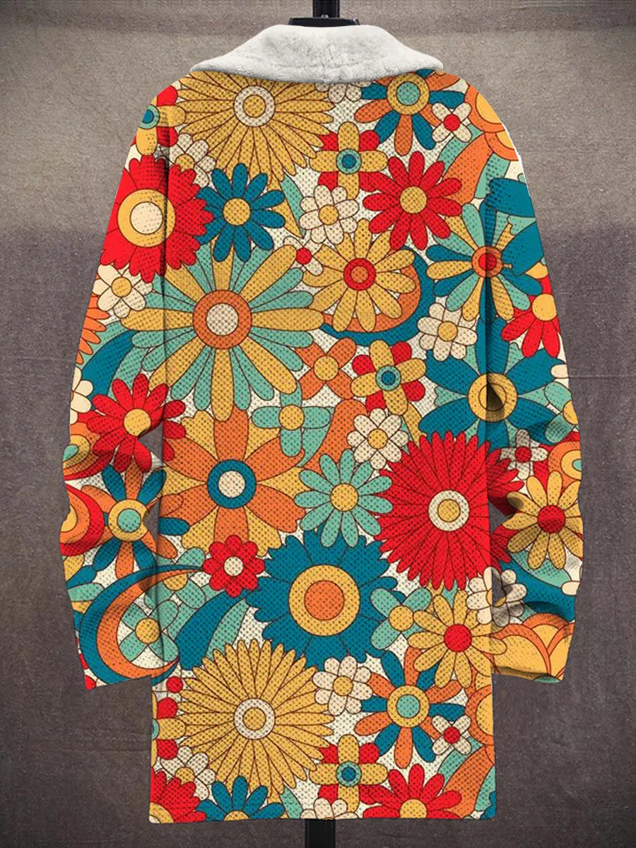 Corisande Retro Art Coat – back