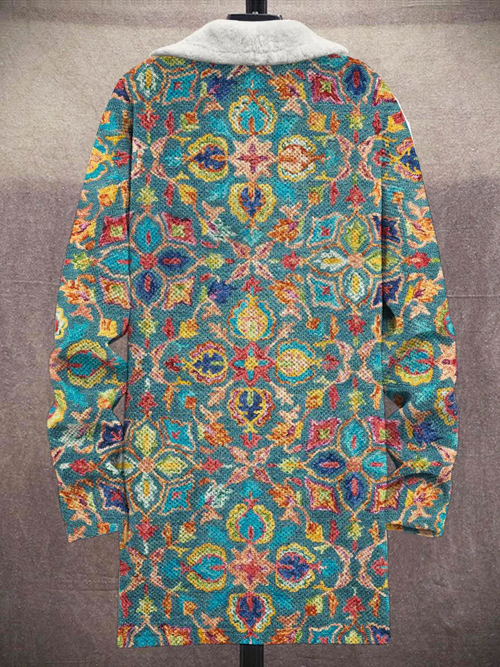 Dolores Mosaic Art Coat – back