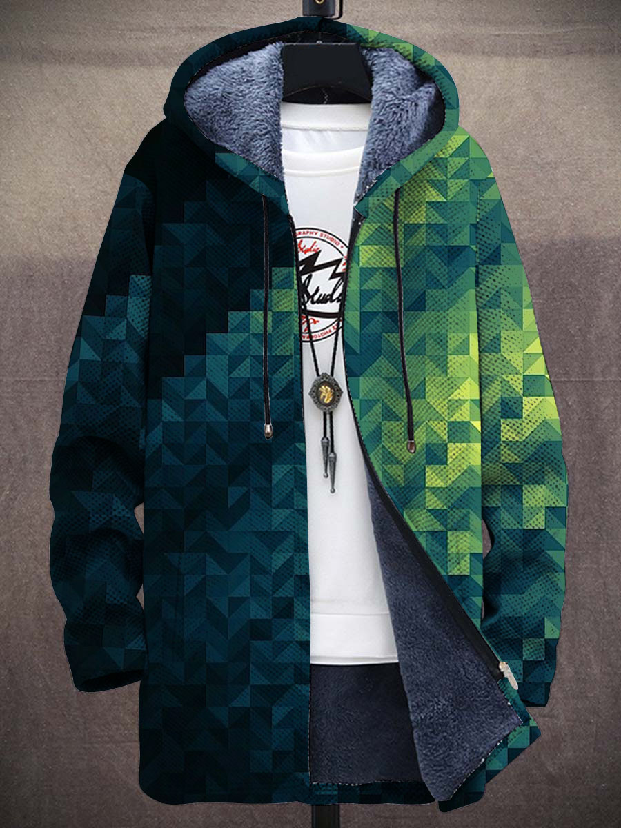 Madeline Mosaic Art Coat – front