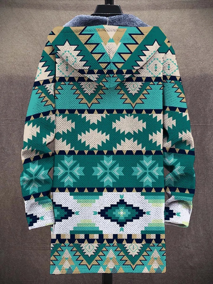 Priscilla Aztec Art Coat – back