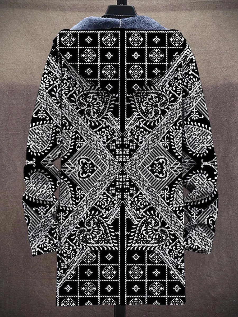 Florentina Paisley Art Coat – back