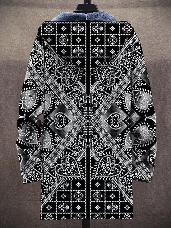 Florentina Paisley Art Coat – back