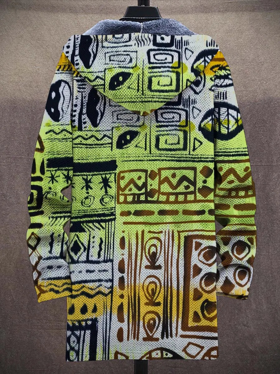 Laetitia Tribal Art Coat – back
