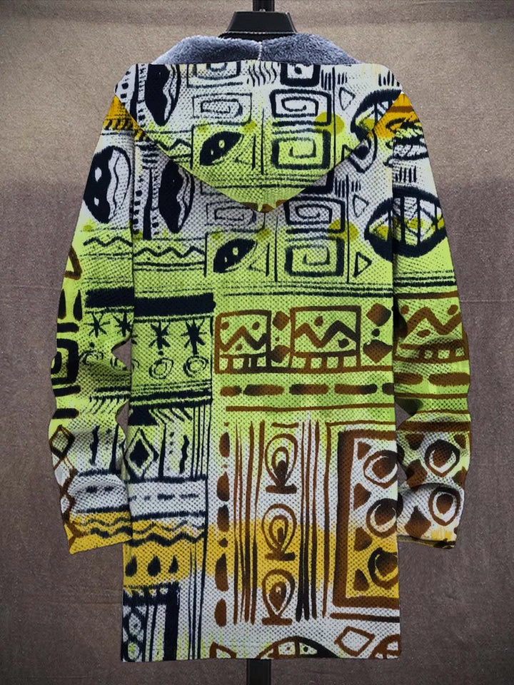 Laetitia Tribal Art Coat – back