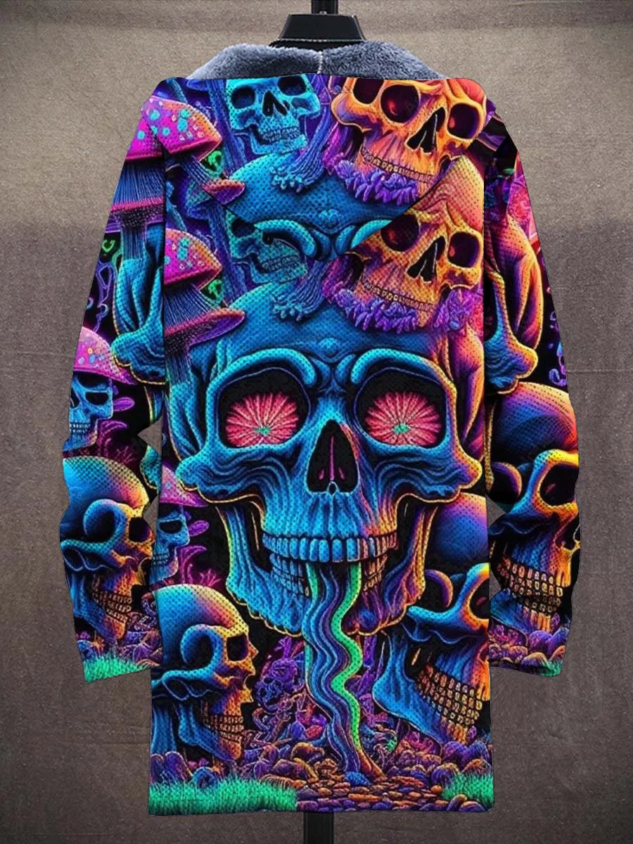 Cassia Psychedelic Art Coat – back