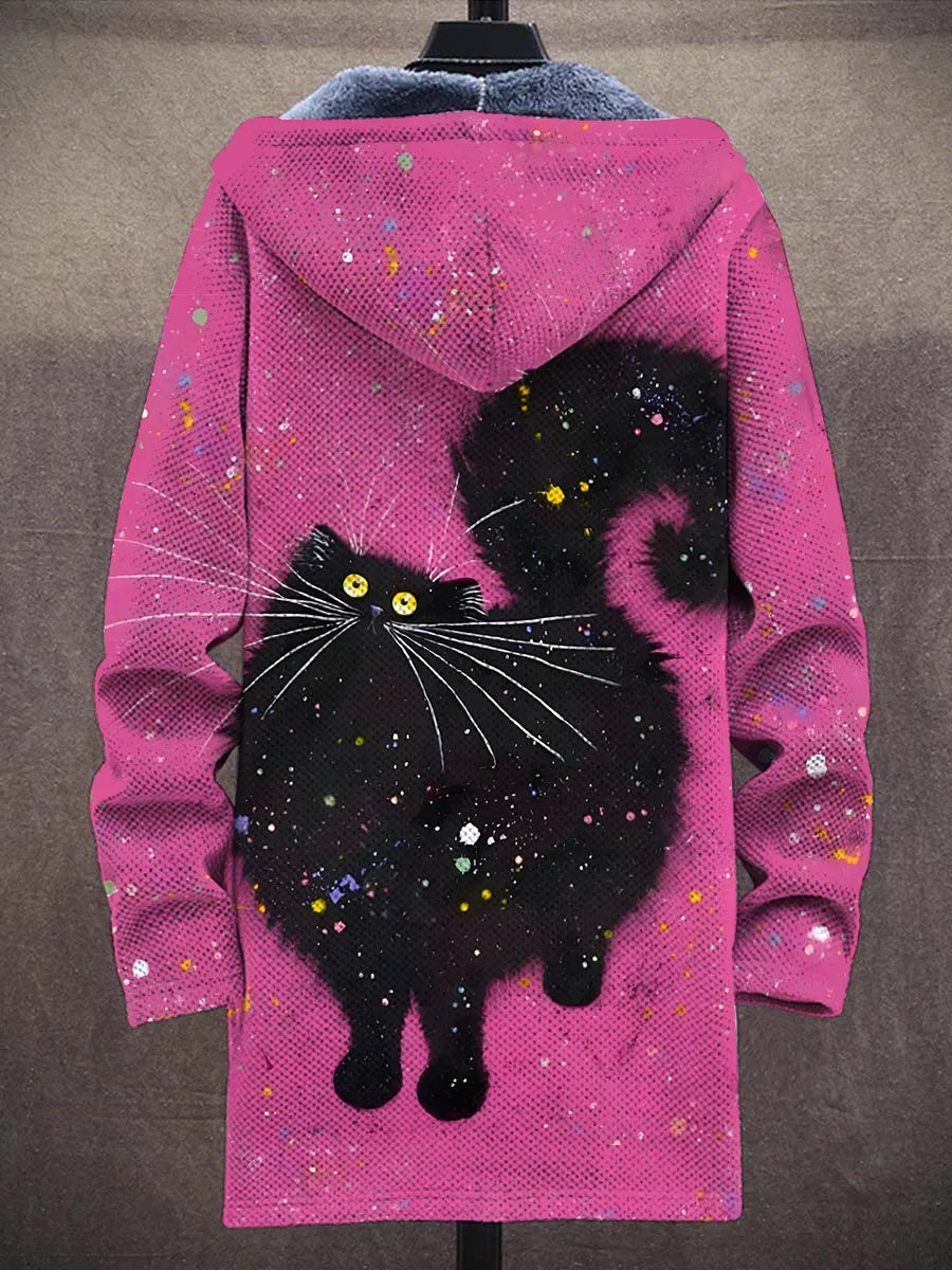 Tatiana Whimsical Art Coat – back