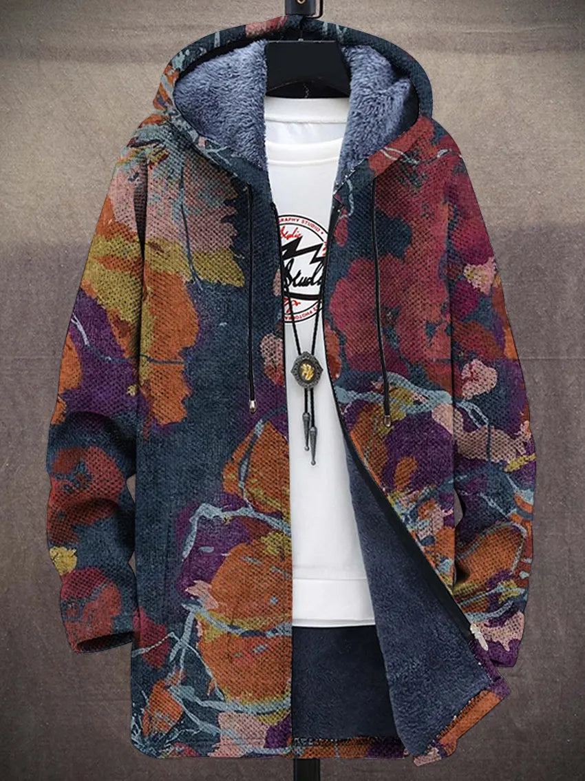 Mariana Watercolor Art Coat – back