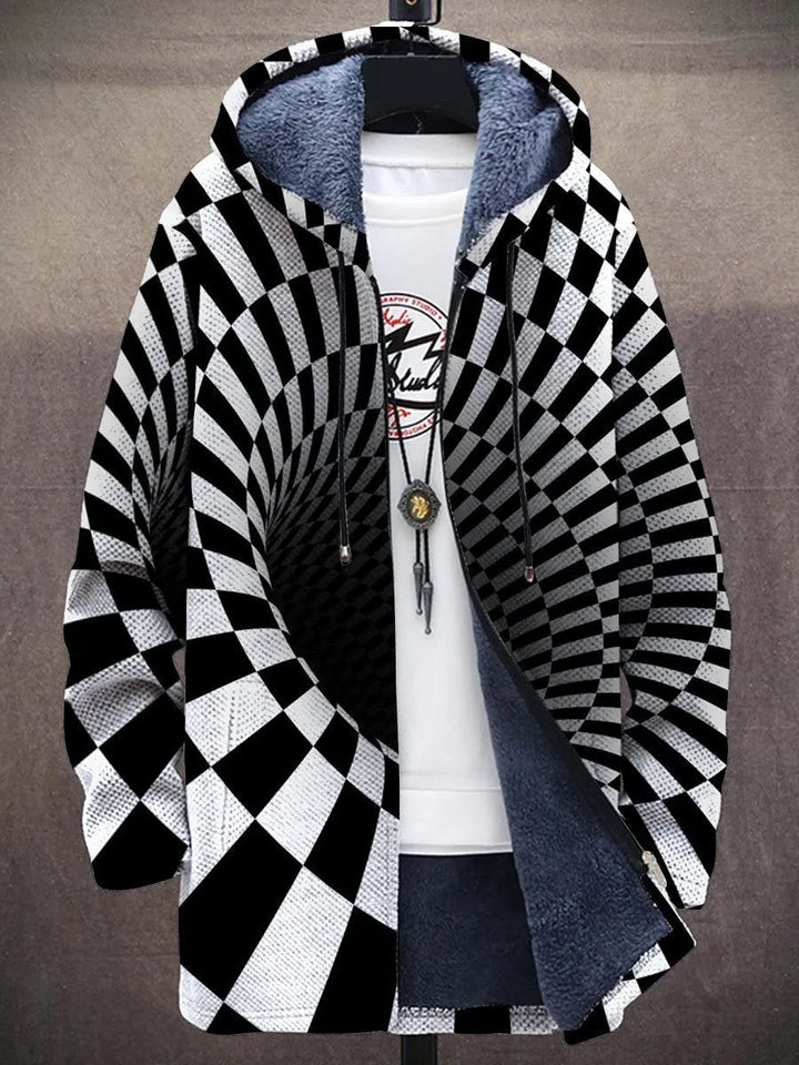 Rosabel Illusion Art Coat – front