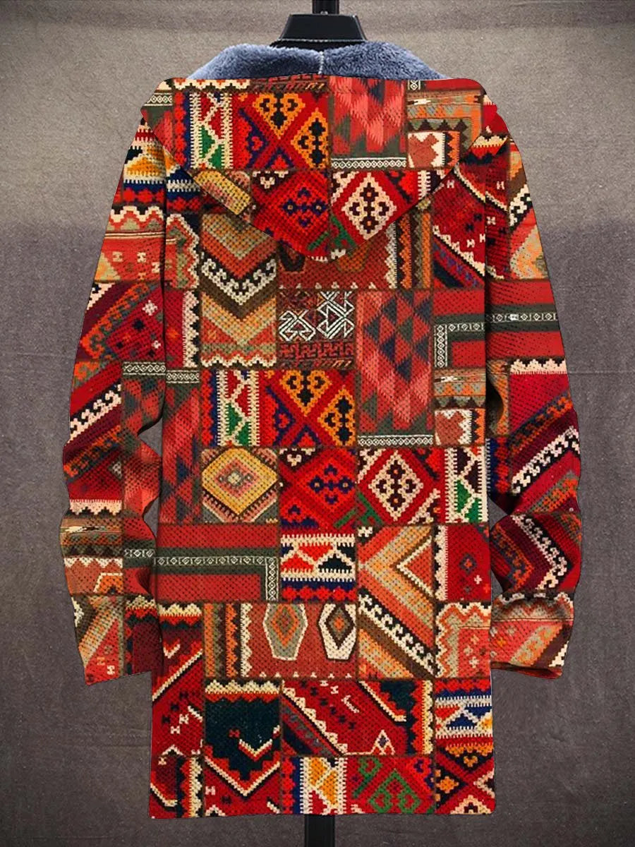 Alida Kilim Art Coat – back