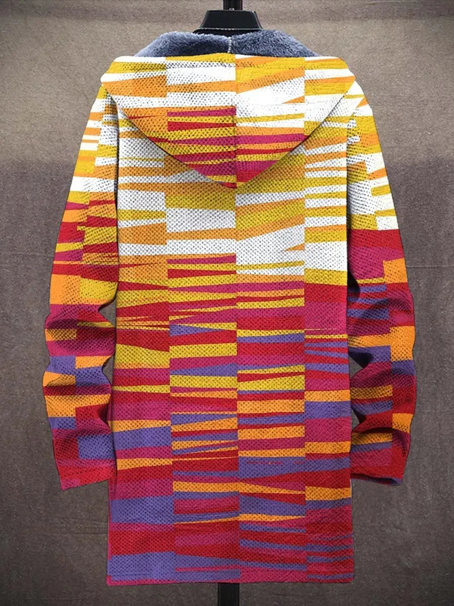 Birdie Sunset Art Coat – back