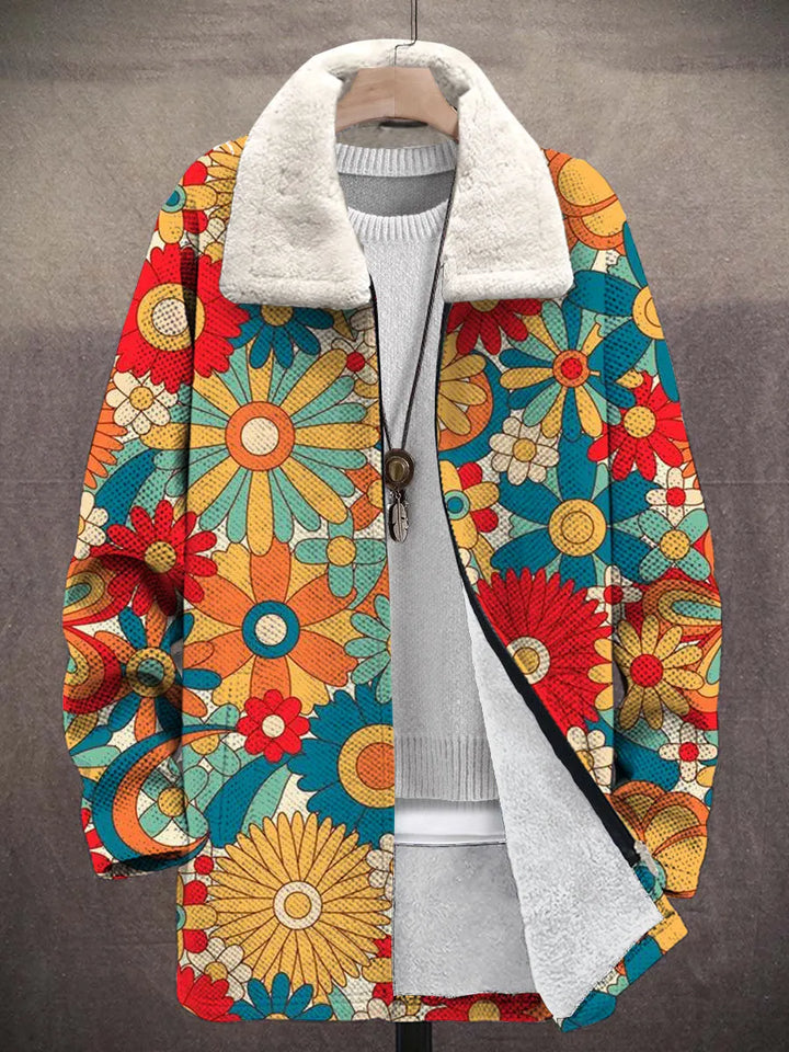 Corisande Retro Art Coat – front