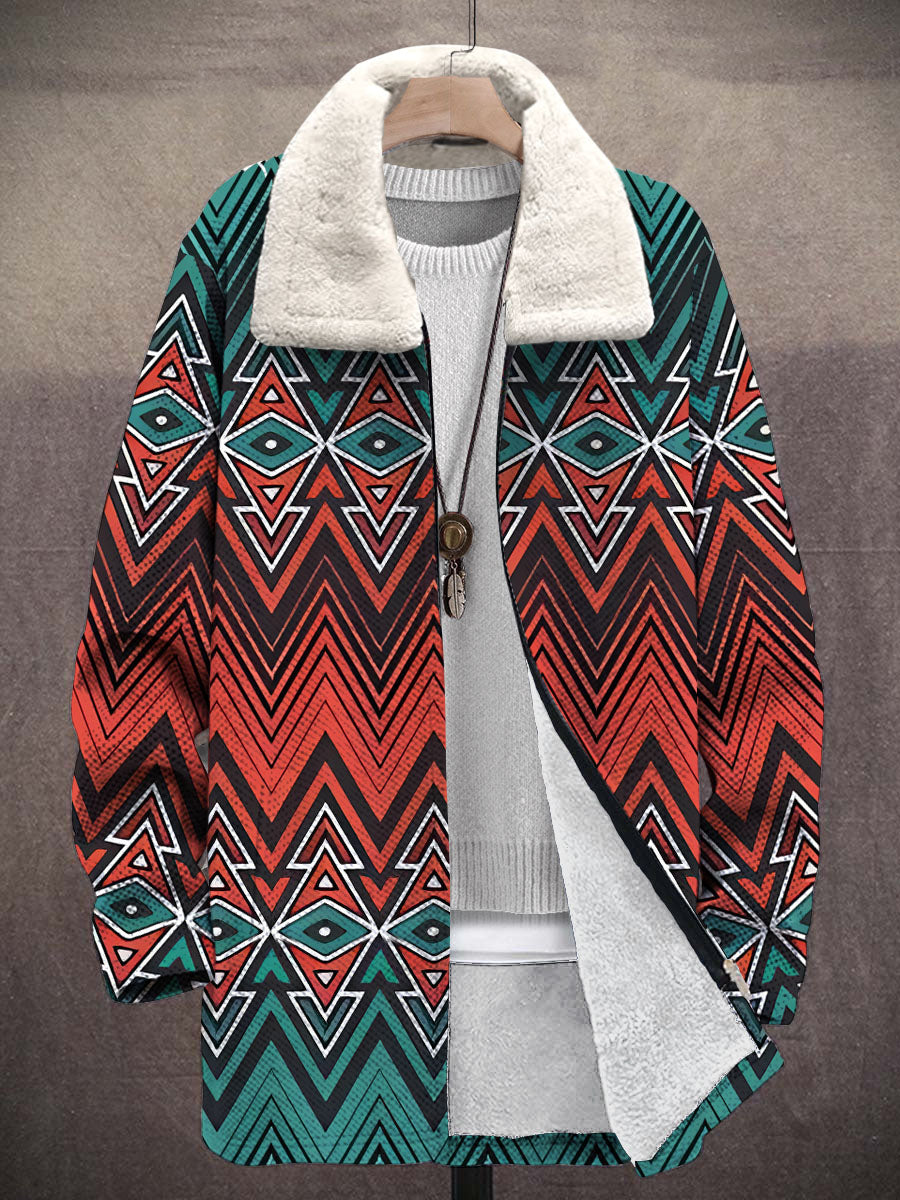 Ardith Aztec Art Coat – front