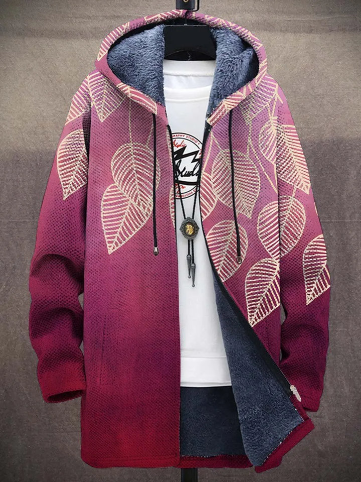Solange Botanical Art Coat – front