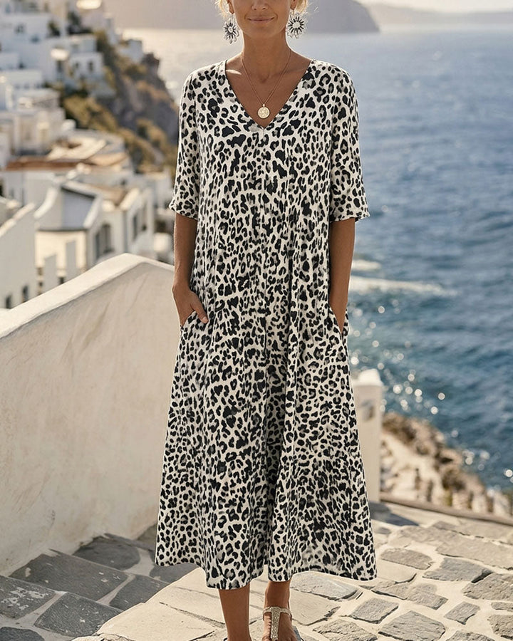 Xanthe | Casual Midi Dress