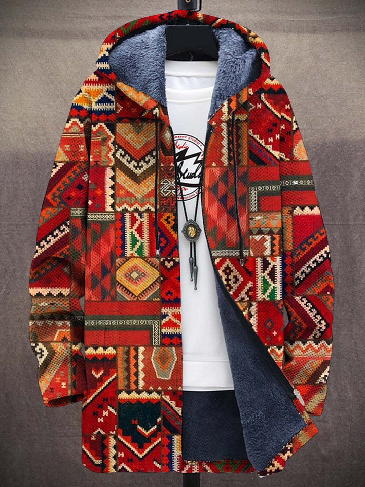 Alida Kilim Art Coat – front