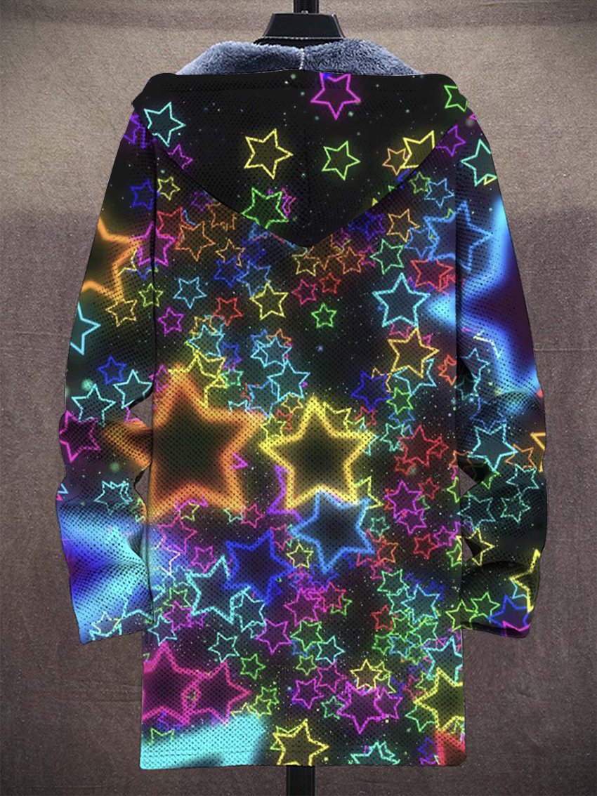 Amalie Celestial Art Coat – back