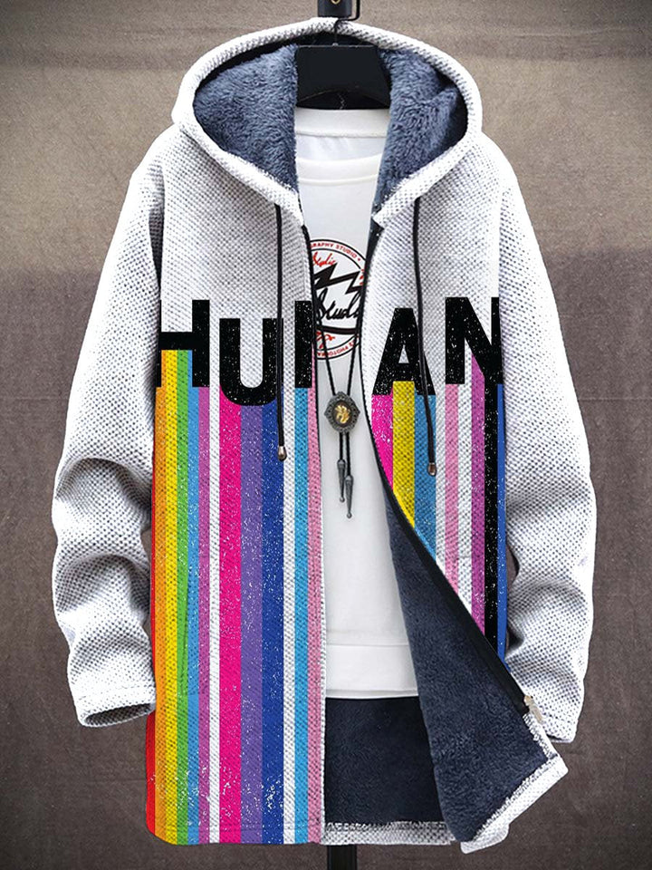 Amabel Rainbow Art Coat – front