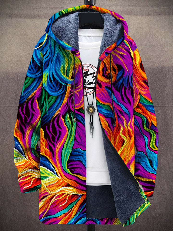 Gwendolyn Psychedelic Art Coat – front