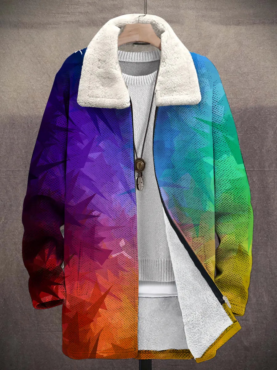 Ilaria Prism Art Coat – front