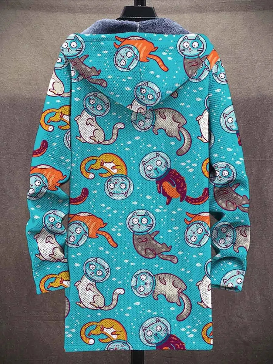 Augustine Whimsical Art Coat – back