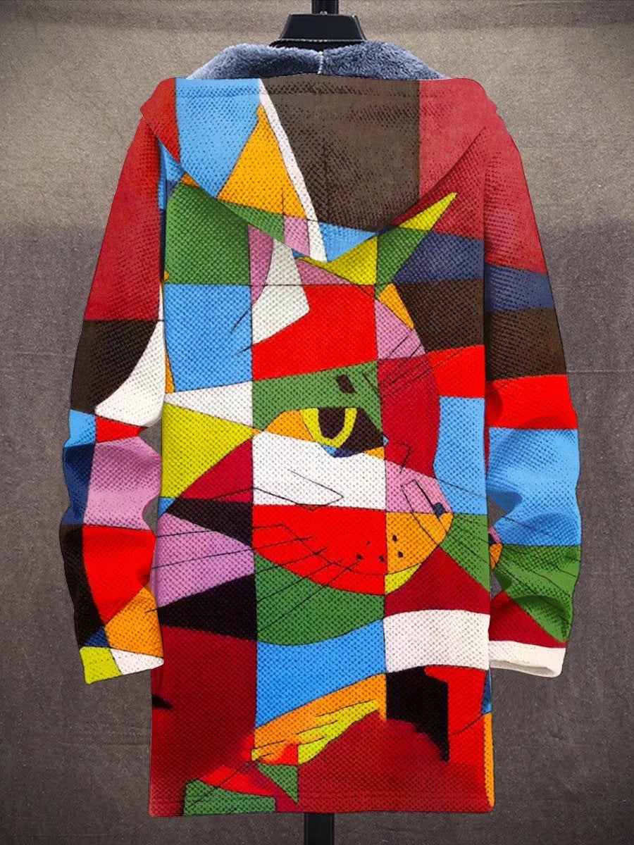 Renata Cubist Art Coat – back