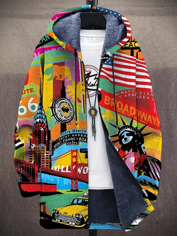 Anastasia Americana Art Coat – front