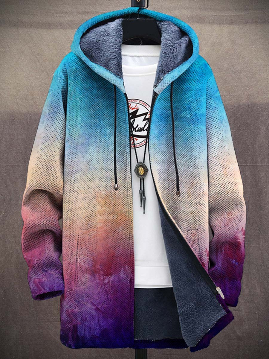 Cybele Sunset Art Coat – front