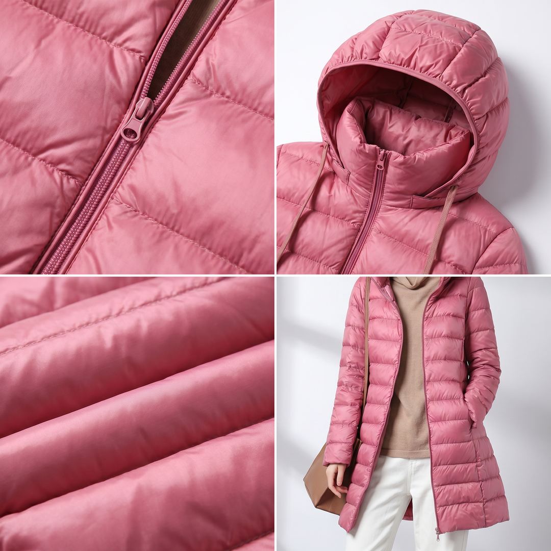 Clara | Ultralight Down Jacket for Effortless Style