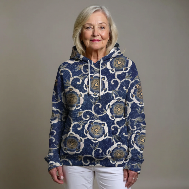 Laurel | Floral Print Hoodie