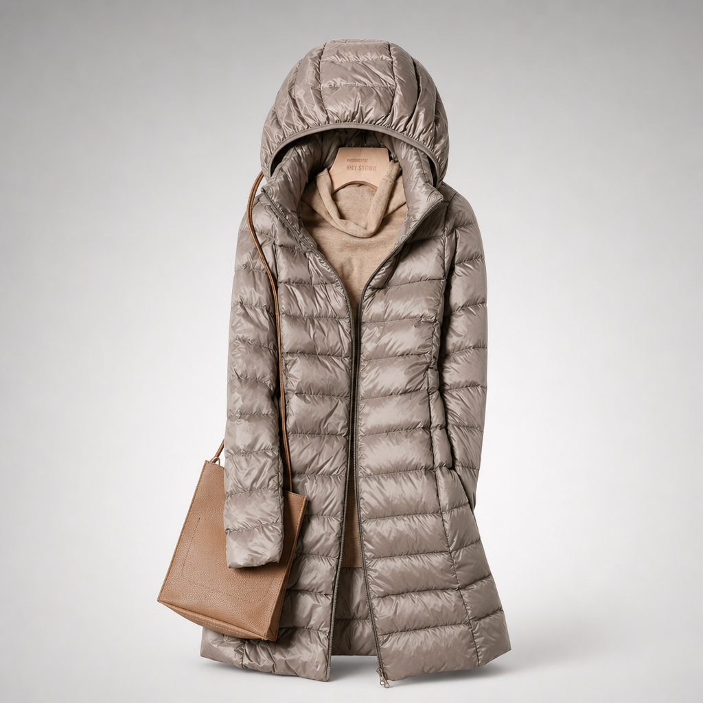 The Clara jacket in Taupe