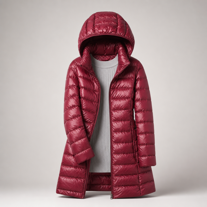 The Clara jacket in Red