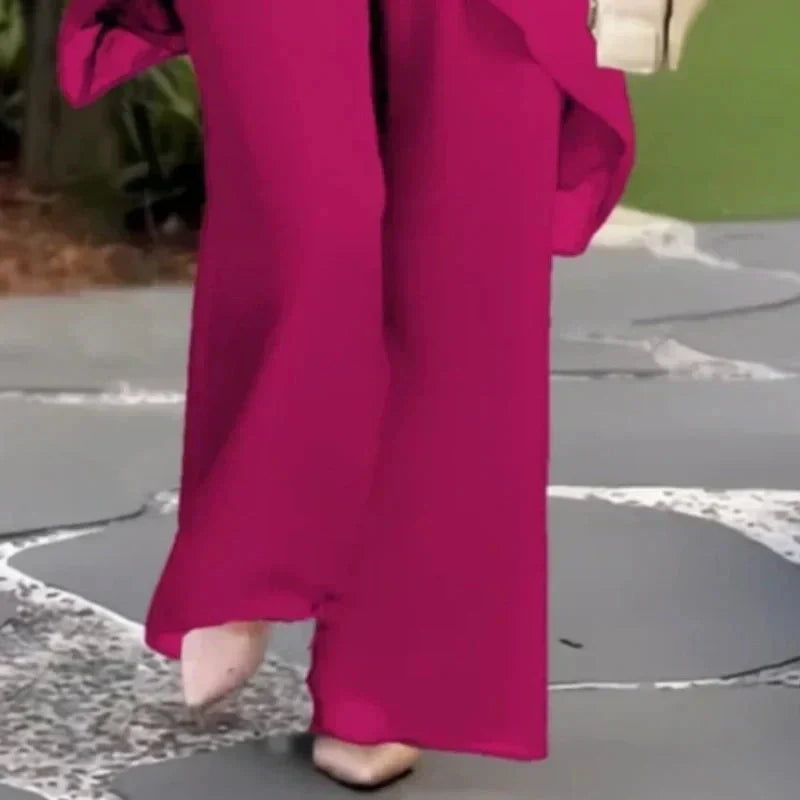 Beverly Elegant Asymmetrical Two Piece Set