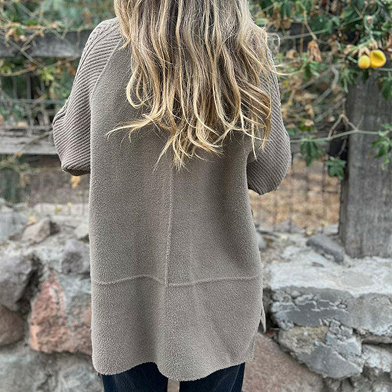 Isola | The Tailored Knit-Sleeve Coat