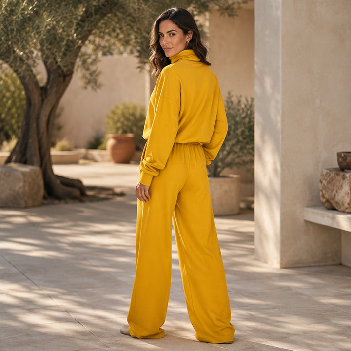 Elena | Minimalist Turtleneck Lounge Set