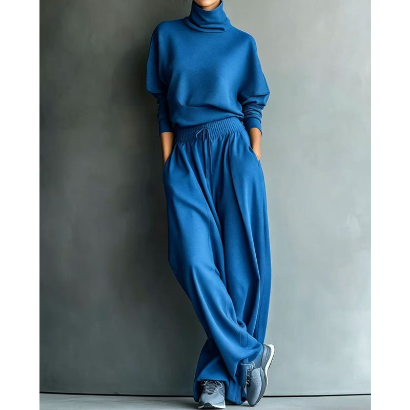 Elena | Minimalist Turtleneck Lounge Set