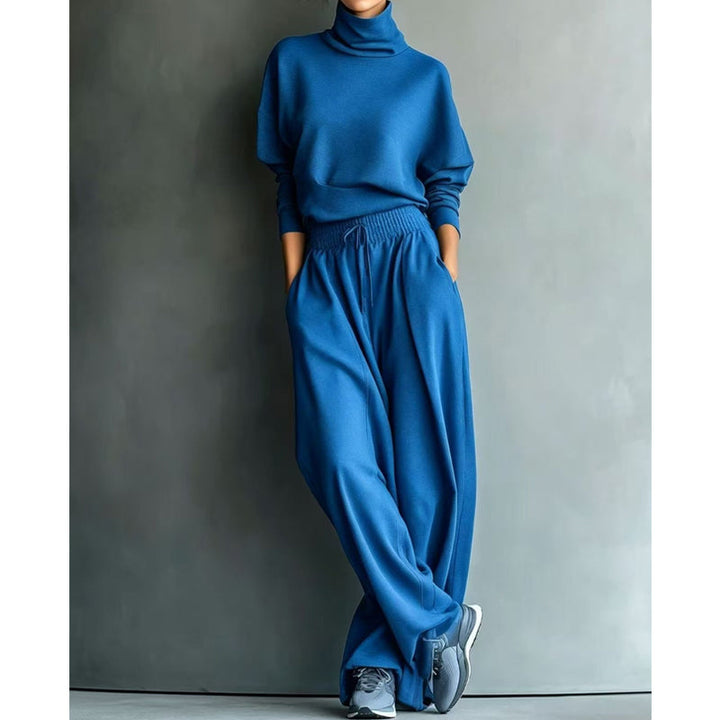 Elena | Minimalist Turtleneck Lounge Set