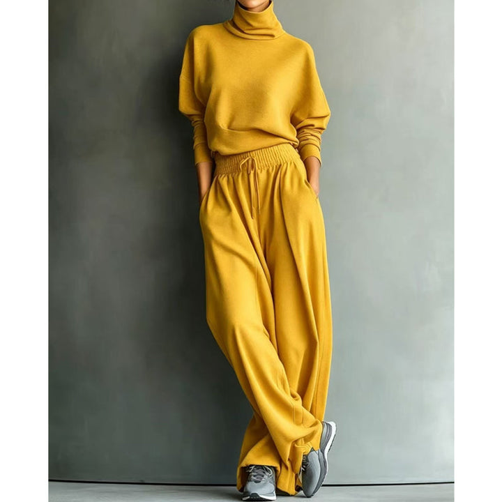 Elena | Minimalist Turtleneck Lounge Set