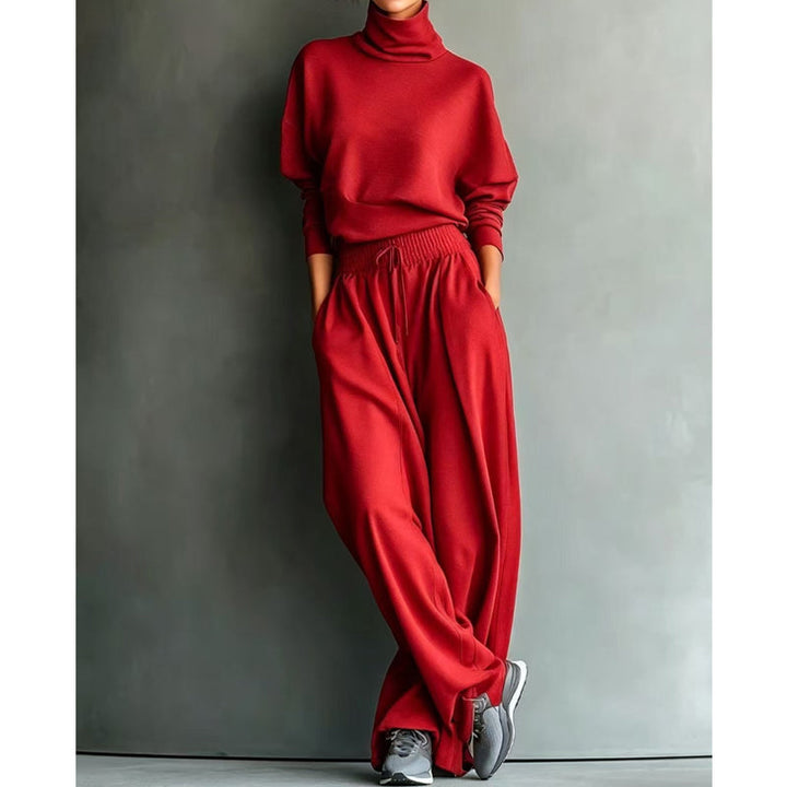 Elena | Minimalist Turtleneck Lounge Set